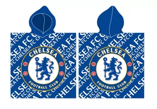 BedTex Ponczo dziecięce FC Chelsea, 50 x 100 cm - Okrycia kąpielowe dla dzieci - miniaturka - grafika 2