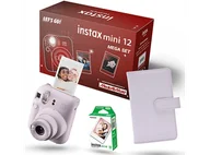 Aparaty natychmiastowe - FUJIFILM Instax mini 12 Mega Set ( Album + wkłady) fioletowy - miniaturka - grafika 1