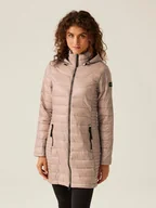 Kurtki damskie - Regatta Płaszcz pikowany "AndelI V" w kolorze beżowym - miniaturka - grafika 1