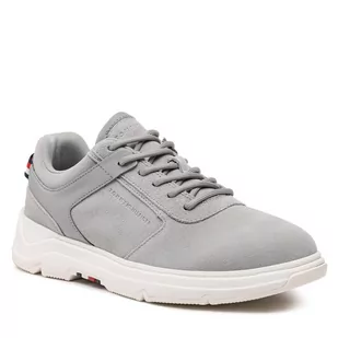 Sneakersy Tommy Hilfiger Core FM0FM04592 Antique Silver PRT - Półbuty męskie - miniaturka - grafika 1