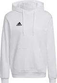 Bluzy męskie - Adidas Bluza adidas ENTRADA 22 Hoody HG6302 HG6302 biały L - miniaturka - grafika 1