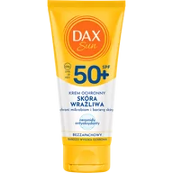 Balsamy i kremy do opalania - Dax Sun Krem ochronny do twarzy dla skóry wrażliwej SPF 50+ - miniaturka - grafika 1