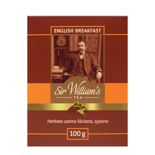 Czarna herbata liściasta Sir Williams Tea English Breakfast 100g - Herbata - miniaturka - grafika 2