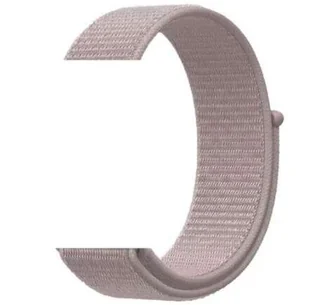 Opaska pasek bransoletka NYLON APPLE Watch 1/2/3/4/5/6/7/8/9/10/SE 38/40/41/42mm ROSE GOLD - Akcesoria do smartwatchy - miniaturka - grafika 1