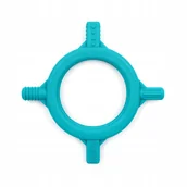 Gryzaki dla dzieci - Gryzak dla Niemowląt Ark BABY TETRA-BITE Turkusowy XT - miniaturka - grafika 1