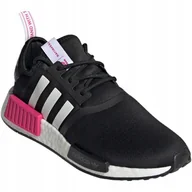 Sneakersy damskie - Adidas Buty Damskie Sportowe sneakersy Nmd R1 czarne lekkie 38 2/3 Eu - miniaturka - grafika 1