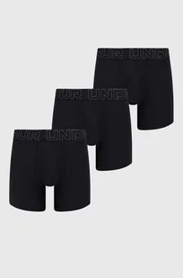 Under Armour bokserki 3-pack męskie kolor czarny 25UUSHJ043 - Majtki damskie - miniaturka - grafika 1
