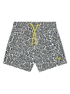 Spodenki damskie - Guess Szorty kąpielowe L5GZ01 WG2D2 Czarny Regular Fit - miniaturka - grafika 1