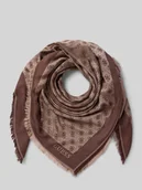 Apaszki i szaliki damskie - Chusta z wiskozy ze wzorem z logo model ‘ECO ERICA KEFIAH’ - miniaturka - grafika 1