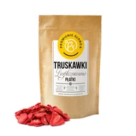 Owoce świeże i suszone - Truskawki płatki liofilizowane 20g - miniaturka - grafika 1