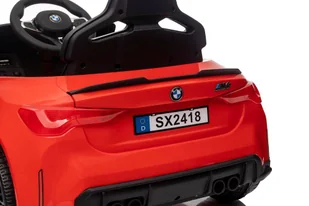 Auto Na Akumulator Bmw M4 Czerwone - Pojazdy elektryczne dla dzieci - miniaturka - grafika 3
