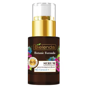 Bielenda BOTANIC FORMULA OLEJ Z CZARNUSZKI + CZYSTEK SERUM DO TWARZY 15ML - Serum do twarzy - miniaturka - grafika 1