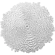 Obrusy i serwetki - Podkładka na stół EUROFIRANY Elen 38 cm Srebrny - miniaturka - grafika 1