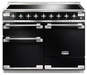 Kuchenki elektryczne - Kuchnia z płytą indukcyjną FALCON Elise 110 Czarny szczotkowany nikiel - miniaturka - grafika 1