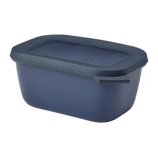 Mepal Mepal Cirqula Oblong Nordic Denim 0,75 L Granatowa Miska Kuchenna Plastikowa Z Pokrywką - Miski i półmiski - miniaturka - grafika 1