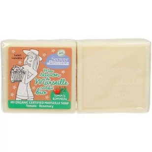 BERNARD COSMETICS Secrets de Provence mydło marsylskie pomidor-rozmaryn - 2x100g - Mydła - miniaturka - grafika 1