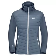 Kurtki damskie - Jack Wolfskin Damska kurtka Crossing Peak, Frost Blue, S - miniaturka - grafika 1