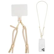Pozostałe akcesoria do telefonów - Pasek CASE-MATE Phone Crossbody Rope Beżowy - miniaturka - grafika 1