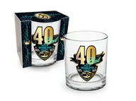 Szklanki - Szklanka do whisky Indro 270ml - 40 lat ROYAL EDITION - miniaturka - grafika 1