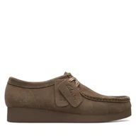 Półbuty damskie - Półbuty Clarks WallabeeEVOSh 26174748 Brązowy - miniaturka - grafika 1