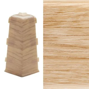 Arbiton Narożnik zewnętrzny do listwy INDO (1 sztuka) dąb lingburg - Listwy przypodłogowe - miniaturka - grafika 1