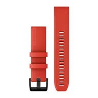 Akcesoria do smartwatchy - Garmin Silikonowy pasek Quick Fit 22 mm - Quatix 6/Approach S62/Fenix 5/6 - czerwony [010-12901-02] 010-12901-02 - miniaturka - grafika 1