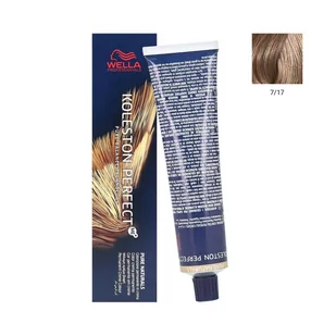 Wella Professionals Koleston Perfect Me+ 7/17 Farba do włosów 60ml - Farby do włosów i szampony koloryzujące - miniaturka - grafika 2