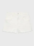 Spodenki damskie - Pepe Jeans Szorty jeansowe Patty Short PG800783TR0 Biały Regular Fit - miniaturka - grafika 1
