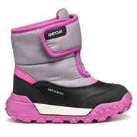Buty dla dziewczynek - Śniegowce Geox B Trekkyup B Ab B566MA 054FU C0017 M Czarny - miniaturka - grafika 1