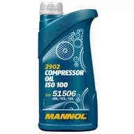 Chemia warsztatowa - MANNOL Compressor Oil ISO100 1L - olej sprężarkowy - miniaturka - grafika 1