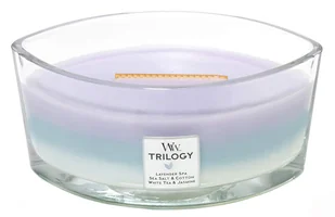 WoodWick Trilogy Calming Retreat Elipsa 453,6g - Świece - miniaturka - grafika 1