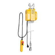 Wciągarki - Wciągarka linowa elektryczna (udźwig: 600 kg, wys. podnoszenia: 12 m) 45680721 - miniaturka - grafika 1