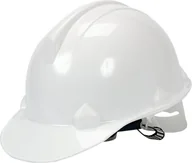 Akcesoria BHP - Vorel Toya kask ochronny biały hdpe - miniaturka - grafika 1