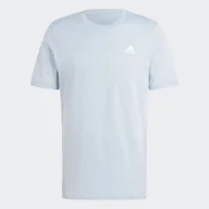 Koszulki męskie - Adidas Koszulka Męska Niebieska Sportowa Bawełniana IJ6109 XL - miniaturka - grafika 1