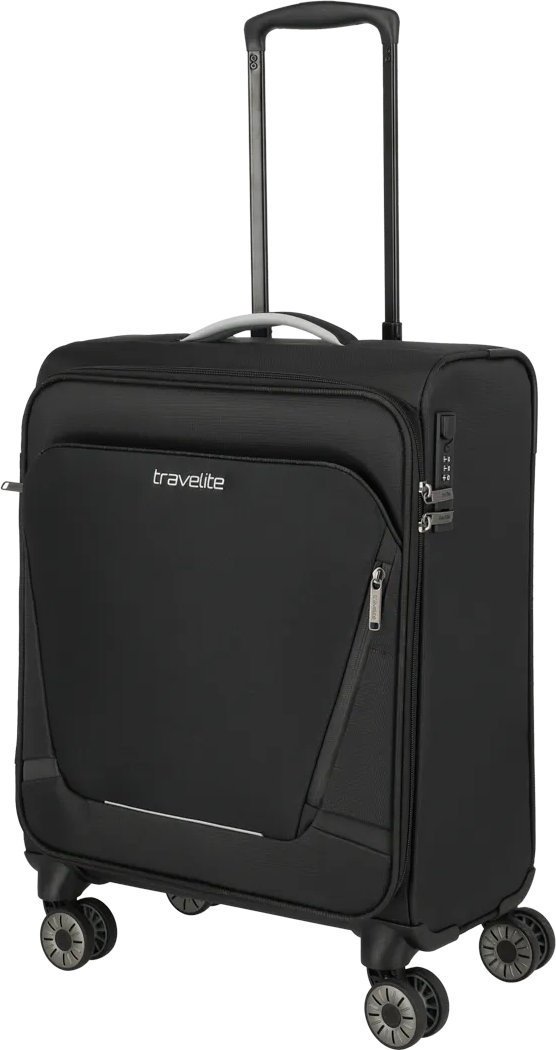 Walizka kabinowa Travelite Jetpack Max 55 cm Black