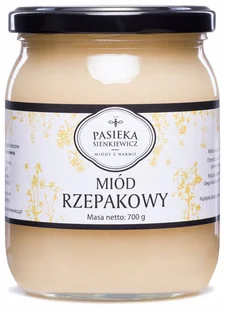 MIÓD RZEPAKOWY 700G - Miód - miniaturka - grafika 1