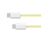 Kable USB - Kabel USB typu C - USB typu C 60 W 1,5 m żółty KrugerMatz Basic - miniaturka - grafika 1