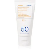 Kremy do twarzy - Korres Yoghurt Sunscreen krem do opalania twarzy o działaniu nawilżającym SPF 30 50 ml - miniaturka - grafika 1