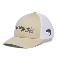 Czapki damskie - Columbia PFG czapka z siatką Skamieniały/Grill/Biały/Bas L-XL - miniaturka - grafika 1