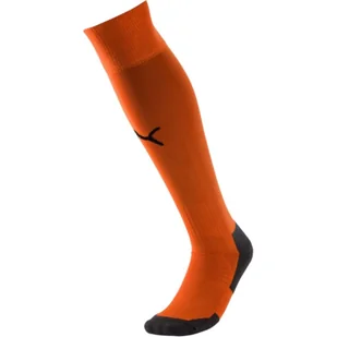 Getry piłkarskie Puma Liga Core Socks 703441 (kolor Pomarańczowy, rozmiar 43-46) - Piłka nożna - miniaturka - grafika 1
