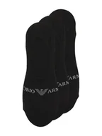 Skarpetki męskie - EA7 Emporio Armani Podkolanówki q-roa-32702 Czarny - miniaturka - grafika 1