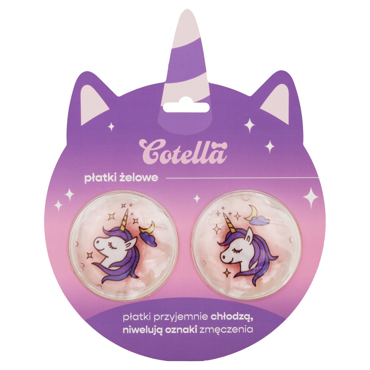 Płatki żelowe na oczy, Cotella, Jednorożec