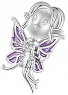 Bransoletki - Charms Zawieszka Charms Srebro 925 Wróżka Trusky - miniaturka - grafika 1