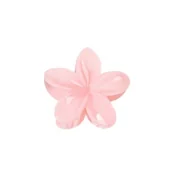 Pozostałe akcesoria fryzjerskie - Ecarla Spinka do włosów klamra kwiat Jasno Różowa - miniaturka - grafika 1