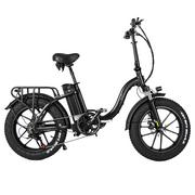 Rowery elektryczne - CMACEWHEEL Y20 Folding Electric Bike Step Through Moped E-bike, 20*4.0-inch Fat Tire 750W Motor 48V15Ah Battery - miniaturka - grafika 1