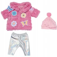 Akcesoria dla lalek - Baby Born 833834 płasz polarowy dla lalki 43cm - miniaturka - grafika 1