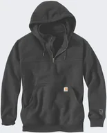 Bluzy męskie - Bluza Carhartt Rain Defender Heavy QuarterZ Carbon - miniaturka - grafika 1