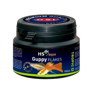 HS AQUA GUPPY FLAKES 100 ML pokarm dla ryb (0030290) - Pokarm dla ryb - miniaturka - grafika 1
