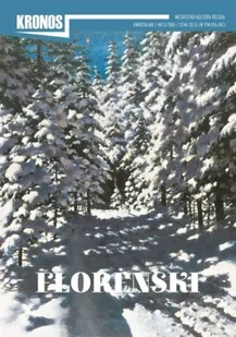 Kronos 3/2019 Florenski - praca zbiorowa - Czasopisma - miniaturka - grafika 1
