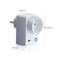 Systemy inteligentnych domów - Yale Sync inteligentne gniazdo - miniaturka - grafika 1